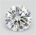 Del inventario de diamantes de laboratorio, 1.03 quilates, Redondo , Color D, claridad IF y certificado IGI