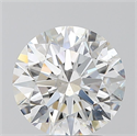 Natural Diamond 2.50 Carats, Round with Excellent Cut, F Color, SI1 Clarity and Certified by GIA