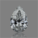Diamante Natural 0.23 quilates, De pera , Color F, claridad VVS2 y certificado GIA
