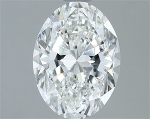Picture of Natural Diamond 1.49 Carats, Oval with  Cut, G Color, SI1 Clarity and Certified by GIA