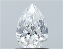 Diamante Natural 0.70 quilates, De pera , Color D, claridad VS2 y certificado GIA
