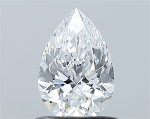 Foto Diamante Natural 0.70 quilates, De pera , Color D, claridad VS2 y certificado GIA de