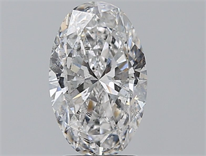Foto Diamante Natural 2.10 quilates, Ovalado , Color E, claridad SI2 y certificado HRD de
