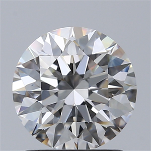 Foto Diamante Natural 1.26 quilates, Redondo , Color I, claridad VS1 y certificado GIA de