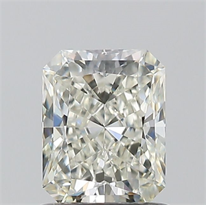 Picture of Natural Diamond 1.01 Carats, Radiant with  Cut, J Color, VVS1 Clarity and Certified by GIA