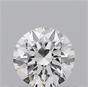 Diamante Natural 0.50 quilates, Redondo , Color E, claridad VS2 y certificado GIA