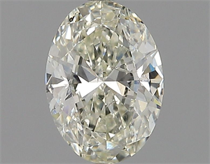 Foto Diamante Natural 1.01 quilates, Ovalado , Color L, claridad SI2 y certificado GIA de