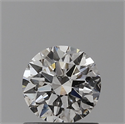Natural Diamond 0.70 Carats, Round with Excellent Cut, G Color, SI2 Clarity and Certified by GIA