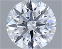 Del inventario de diamantes de laboratorio, 1.03 quilates, Redondo , Color E, claridad VVS2 y certificado IGI