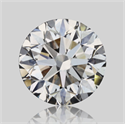 Natural Diamond 0.70 Carats, Round with Very Good Cut, D Color, VVS1 Clarity and Certified by GIA