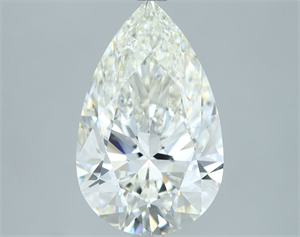 Foto Diamante Natural 3.72 quilates, De pera , Color J, claridad VVS2 y certificado GIA de