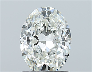 Picture of Natural Diamond 1.00 Carats, Oval with  Cut, I Color, VS2 Clarity and Certified by GIA