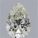 Natural Diamond 0.71 Carats, Pear with  Cut, K Color, VS2 Clarity and Certified by GIA
