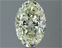 Diamante Natural 1.55 quilates, Ovalado , Color N, claridad SI2 y certificado IGI