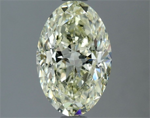 Foto Diamante Natural 1.55 quilates, Ovalado , Color N, claridad SI2 y certificado IGI de