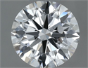 Natural Diamond 0.50 Carats, Round with Excellent Cut, F Color, VS2 Clarity and Certified by GIA