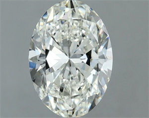 Picture of Natural Diamond 1.30 Carats, Oval with  Cut, H Color, VVS2 Clarity and Certified by IGI