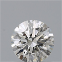 Diamante Natural 0.60 quilates, Redondo , Color I, claridad VS1 y certificado GIA