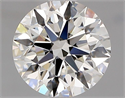 Diamante Natural 1.20 quilates, Redondo , Color G, claridad VVS1 y certificado GIA