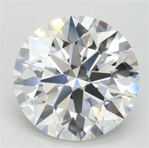 Picture of Lab Grown Diamond 4.29 Carats, Round with Ideal Cut, D Color, VVS1 Clarity and Certified by IGI