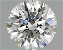 Del inventario de diamantes de laboratorio, 1.47 quilates, Redondo , Color E, claridad VVS2 y certificado IGI