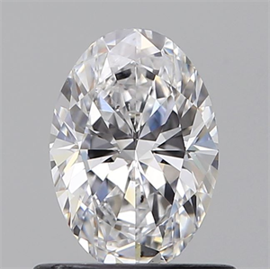 Foto Diamante Natural 0.70 quilates, Ovalado , Color D, claridad VS2 y certificado GIA de