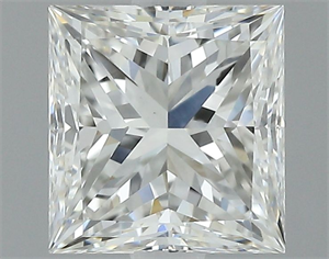 Picture of Natural Diamond 1.50 Carats, Princess with  Cut, H Color, VS1 Clarity and Certified by GIA