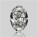 Natural Diamond 0.70 Carats, Oval with  Cut, G Color, VVS2 Clarity and Certified by GIA