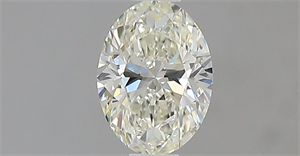 Picture of Natural Diamond 0.50 Carats, Oval with  Cut, I Color, IF Clarity and Certified by IGI