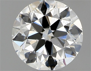 Foto Diamante Natural 0.40 quilates, Redondo , Color J, claridad SI1 y certificado GIA de