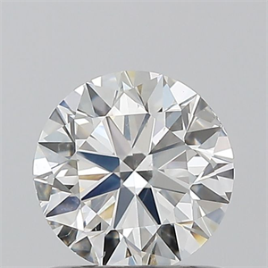 Foto Diamante Natural 0.80 quilates, Redondo , Color G, claridad SI1 y certificado GIA de