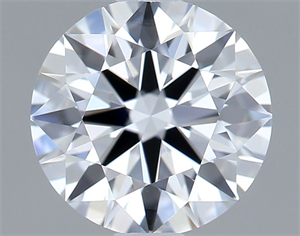 Picture of Lab Grown Diamond 1.07 Carats, Round with Ideal Cut, E Color, VVS2 Clarity and Certified by IGI
