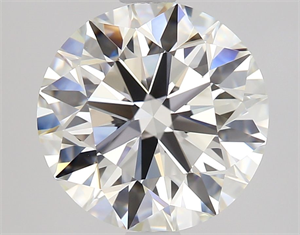 Foto Diamante Natural 2.50 quilates, Redondo , Color G, claridad VVS2 y certificado GIA de