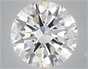 Lab Grown Diamond 6.01 Carats, Round with Excellent Cut, E Color, VVS2 Clarity and Certified by IGI