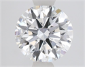 Del inventario de diamantes de laboratorio, 1.53 quilates, Redondo , Color E, claridad VVS2 y certificado IGI
