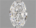Diamante Natural 0.72 quilates, Ovalado , Color D, claridad VS2 y certificado GIA