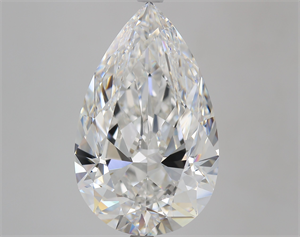 Foto Diamante Natural 7.53 quilates, De pera , Color D, claridad VVS1 y certificado GIA de