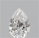 Natural Diamond 0.70 Carats, Pear with  Cut, D Color, VS1 Clarity and Certified by GIA