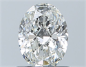 Diamante Natural 0.80 quilates, Ovalado , Color G, claridad VS2 y certificado GIA