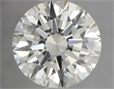 Diamante Natural 1.55 quilates, Redondo , Color L, claridad SI1 y certificado IGI