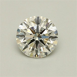 Picture of Natural Diamond 0.76 Carats, Round with Excellent Cut, J Color, SI1 Clarity and Certified by GIA