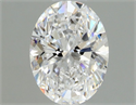 Diamante Natural 0.50 quilates, Ovalado , Color D, claridad VS2 y certificado GIA