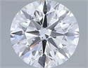 Natural Diamond 1.12 Carats, Round with Excellent Cut, G Color, SI1 Clarity and Certified by GIA