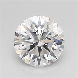Picture of Lab Grown Diamond 1.05 Carats, Round with Ideal Cut, E Color, IF Clarity and Certified by IGI