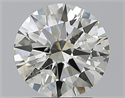 Diamante Natural 2.50 quilates, Redondo , Color K, claridad SI2 y certificado GIA