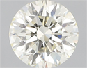 Natural Diamond 1.00 Carats, Round with Excellent Cut, M Color, VVS2 Clarity and Certified by GIA