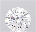 Lab Grown Diamond 2.06 Carats, Round with Ideal Cut, F Color, VVS2 Clarity and Certified by IGI