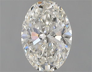 Picture of Natural Diamond 0.70 Carats, Oval with  Cut, G Color, SI1 Clarity and Certified by GIA