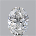 Natural Diamond 1.51 Carats, Oval with  Cut, E Color, VVS1 Clarity and Certified by GIA