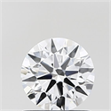 Del inventario de diamantes de laboratorio, 0.74 quilates, Redondo , Color D, claridad VS2 y certificado IGI
